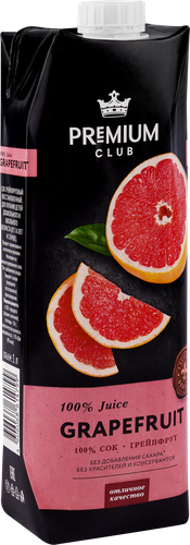 

Сок Premium Club Грейпфрут 1 л
