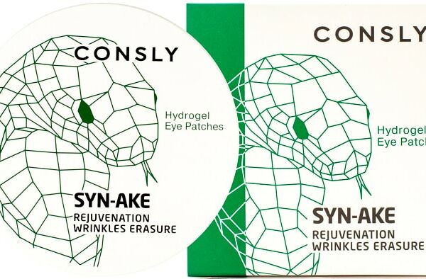 Патчи для глаз Consly Гидрогелевые с пептидом Syn-Ake 60шт