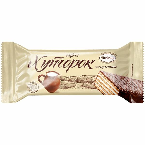 Вафли Акконд Хуторок глазированные 30 г