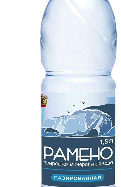 Вода минеральная Рамено природная газированная