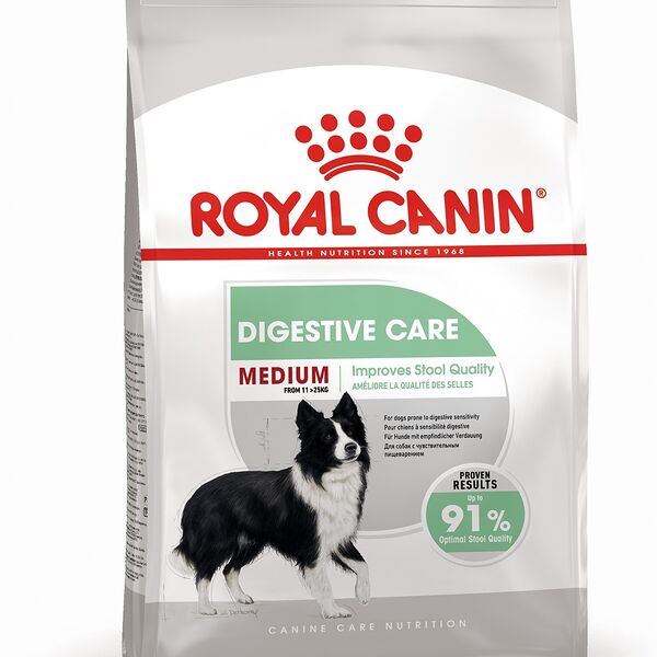Royal Canin Medium Digestive Care для собак средних пород с чувствительной пищеварительной системой Курица, 12 кг