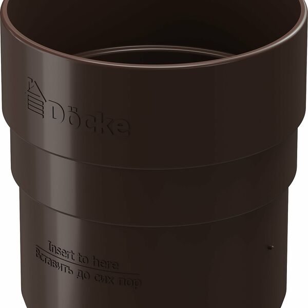 Муфта соединительная DOCKE темно-коричневый