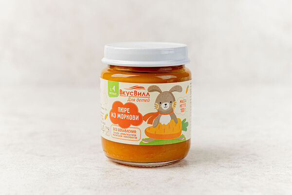 Пюре из моркови