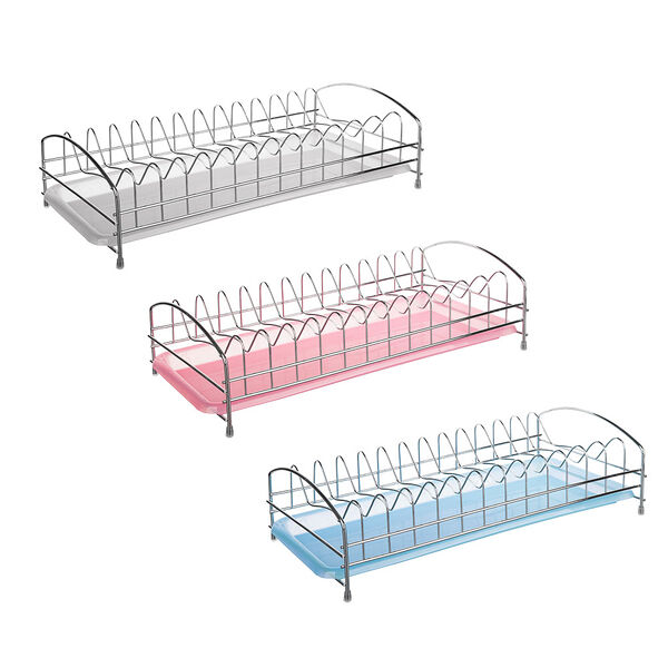 Vetta сушилка для посуды, металл, пластик 40х18х11см, 3 цвета, ае-368