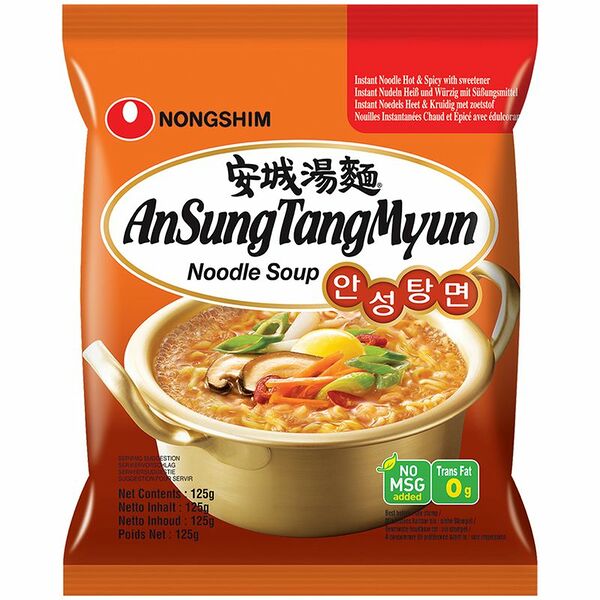 Лапша Nongshim Ансонг Танмен 125г