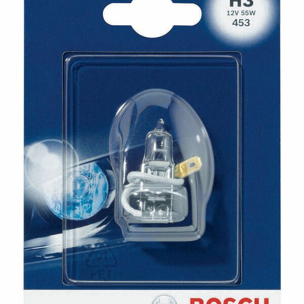 Лампа галогенная Pure Light (Пур Лайт) H3 12V 55W ТМ Bosch (Бош)