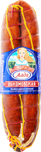 Колбаса копчено-вареная ЛАДА Обкомовская, 500г