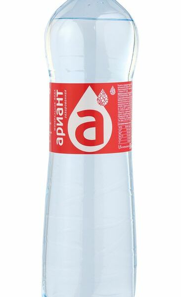 Вода минеральная Ариант газированная