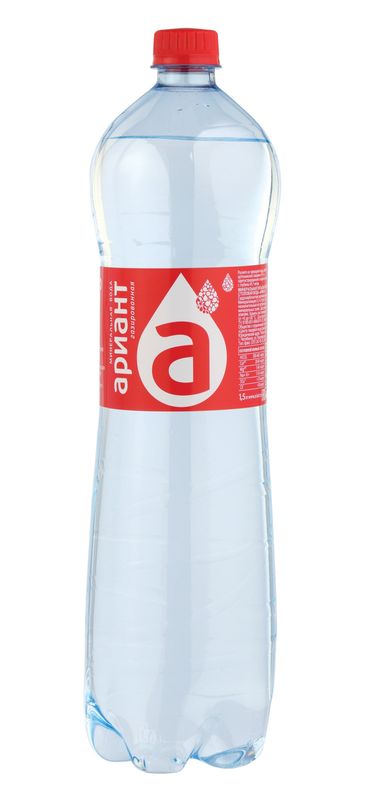 

Вода минеральная Ариант газированная