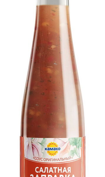 Соус ориг Салатная заправка Чеснок-зелень-паприка 320г п/бут Камако