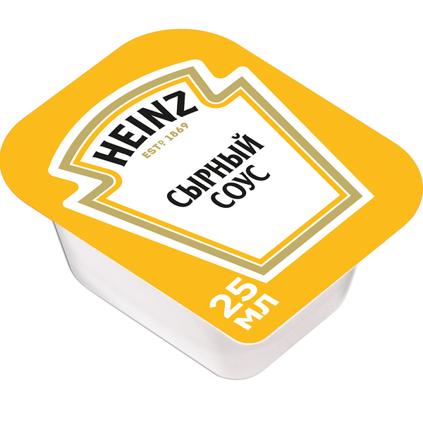 Соус Heinz сырный, 25 мл x 125