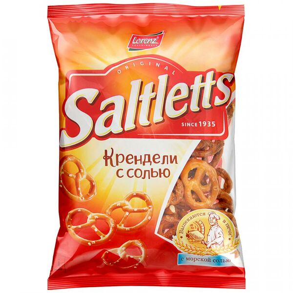 Крендели Saltletts с солью