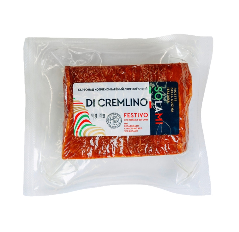 

Карбонад Solami из свинины копчено-вареный 300 г