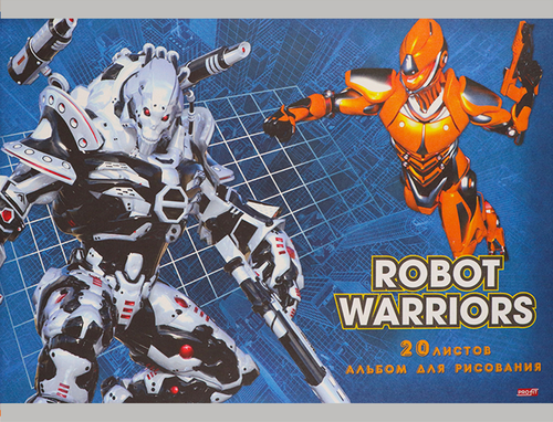 

Альбом для рисования PROFIT А4, 20 листов, в ассортименте, Арт. 20-1469/70