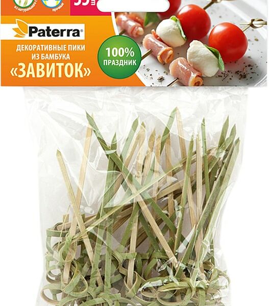 Пики декоративные Paterra Завиток 35шт