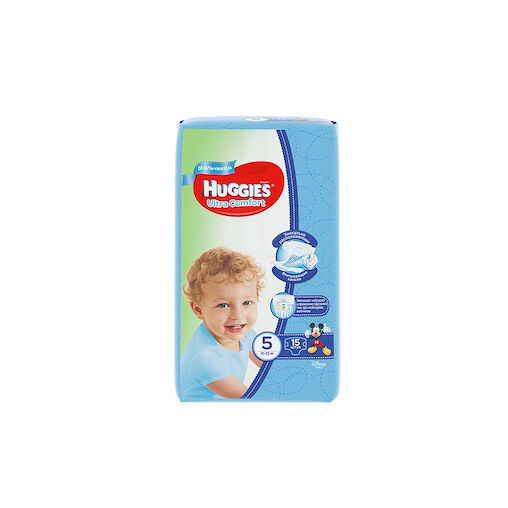 Подгузники Huggies 5 мальчик 15шт