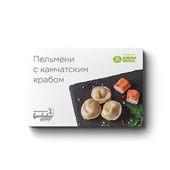 Пельмени Gorchakov Group с камчатским крабом
