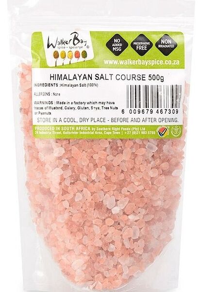 Соль Walker Bay Гималайская розовая крупная