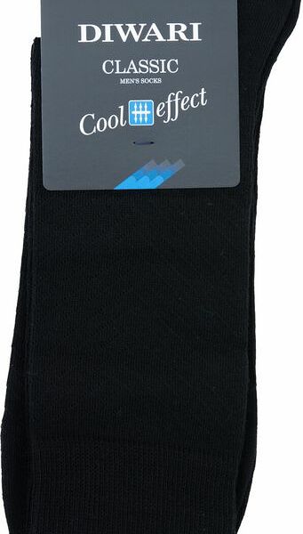 Носки мужские DiWaRi Classic Cool Effect Черные р.29 1 пара