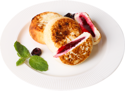

Сырники ЛЕНТА FRESH с вишневой начинкой, 100г