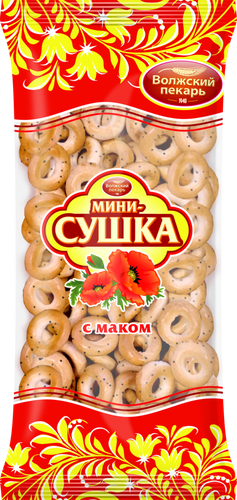 

Мини-сушки Волжский пекарь с маком, 180 г