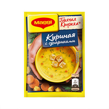 Суп Maggi Горячая кружка куриная с сухариками