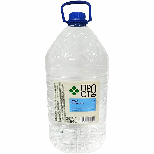 Вода питьевая негазированная Пр!ст, 5л