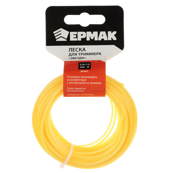 Ермак леска для триммера сечение 