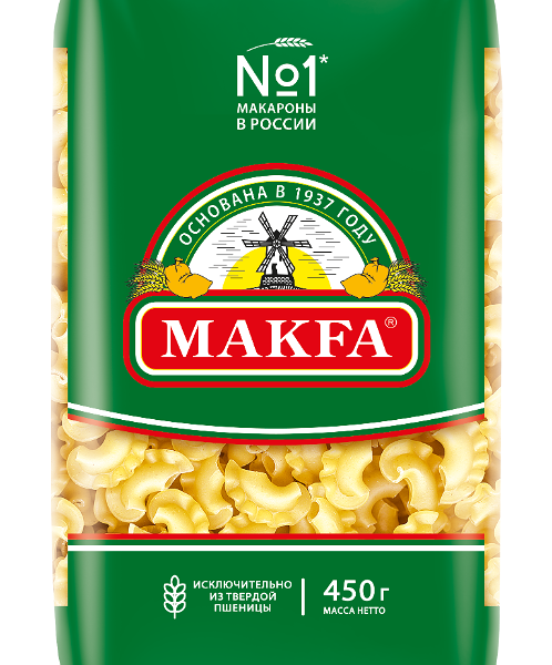 Макароны Makfa Петушиные гребешки