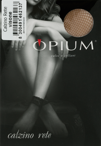 

Носки женские OPIUM Calzino rete, visone