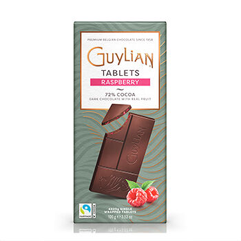 Шоколад Guylian горький 72% какао с малиной 100г, Бельгия