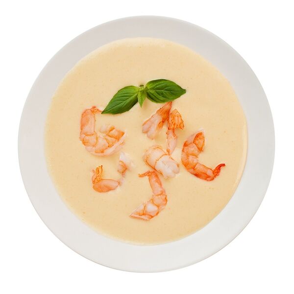 Суп-пюре сырный с креветками Уже Готово 270г