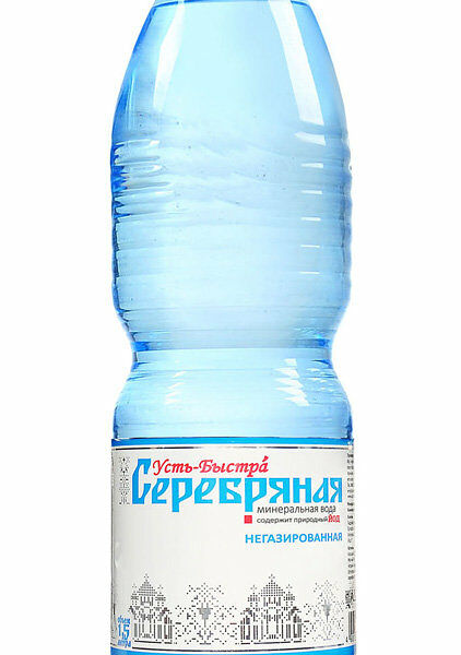Вода минеральная Серебряная Усть-Быстра негазированная