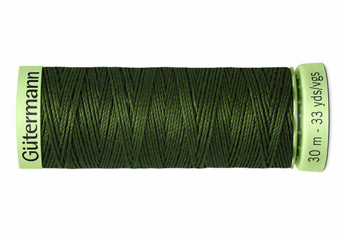 744506 Нить Top Stitch для отстрочки, 30м, 100% п/э Gutermann(597 т.хаки)