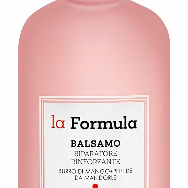 LA FORMULA Кондиционер для волос с маслом манго и пептидами миндаля укрепляющий, 300 мл