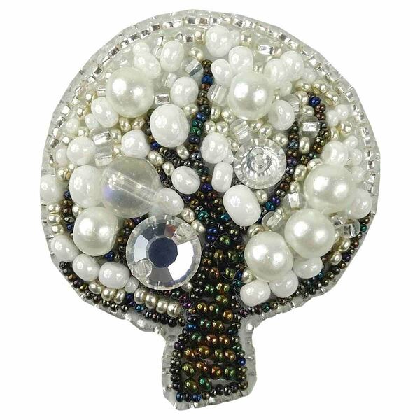 БП208 Набор для изготовления броши 'Дерево' 4,5*6,5см