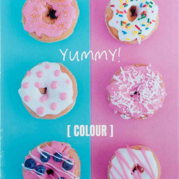 Тетрадь общая на кольцах в клетку Hatber Yummy! 12+, 160 листов