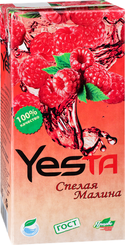 

Напиток сокосодержащий YESTA Спелая малина, 0.95 л