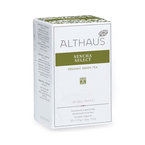 Чай зеленый ALTHAUS Изысканная сенча, 20пак