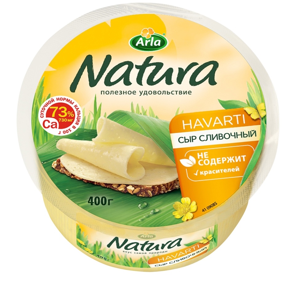 

Сыр Natura Сливочный 45%, 400 г