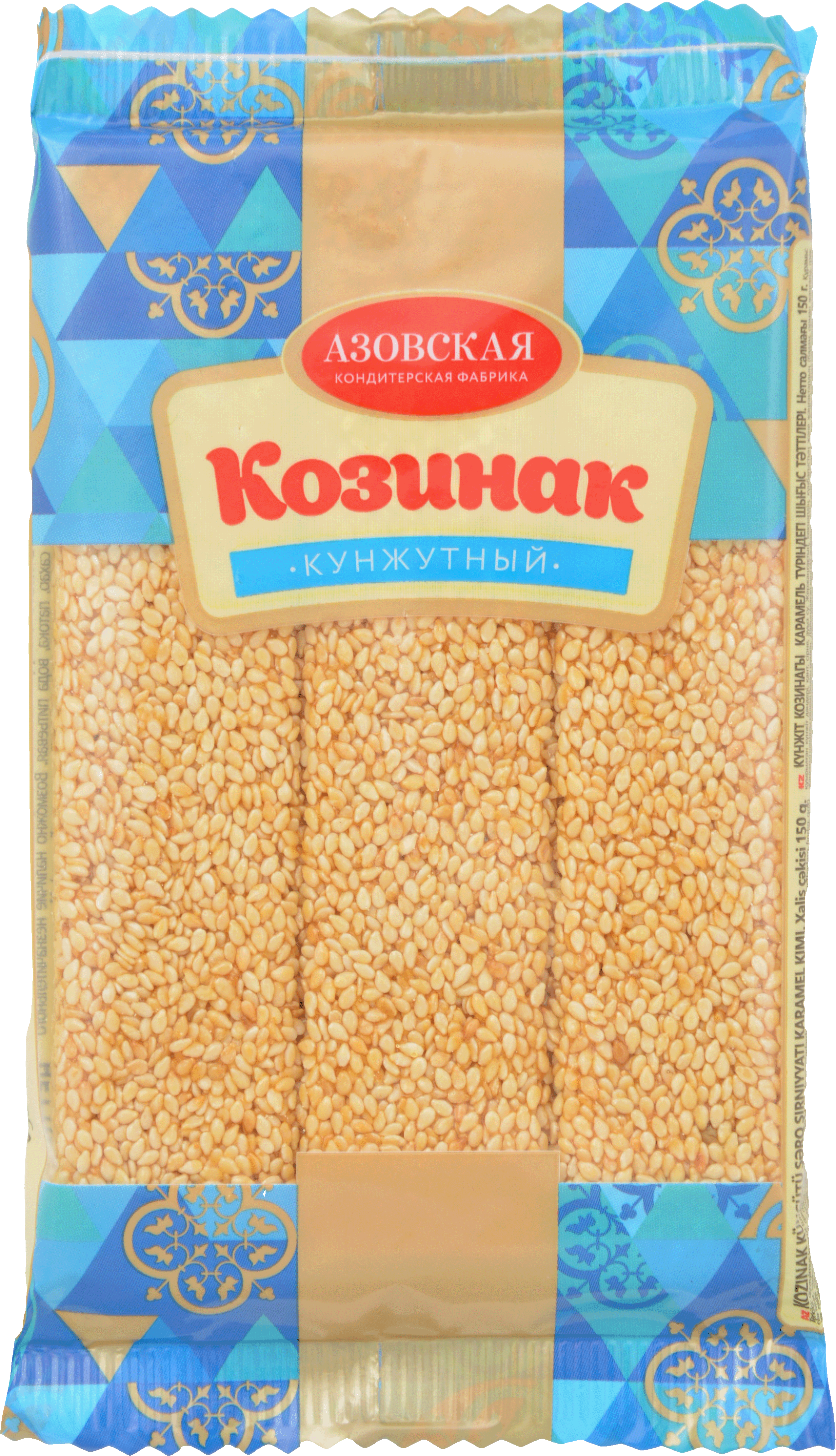 

Козинак Азовская КФ Кунжутный