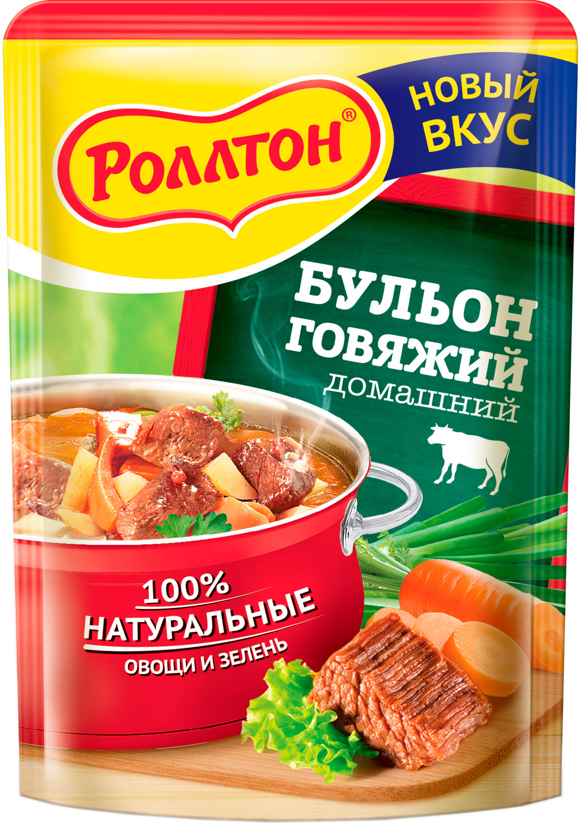 

Бульон Роллтон Говяжий домашний