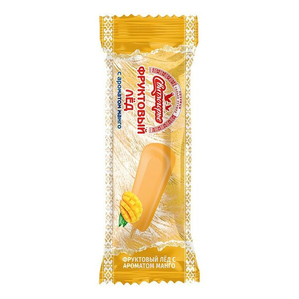 Фруктовый лед Свитлогорье с ароматом манго 100 г, Россия