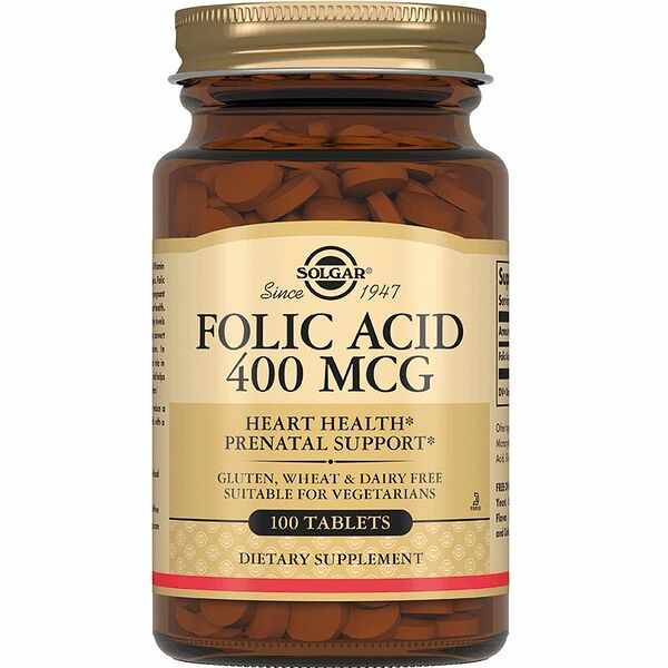 Solgar Folic Acid таблетки 400 мкг 100 шт