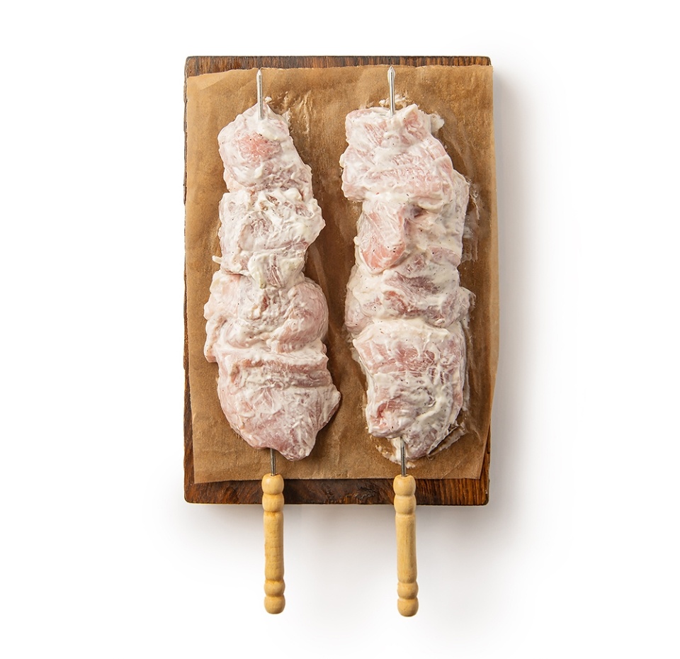 

Шашлык из свинины Пикантный с майонезом, охлажденный