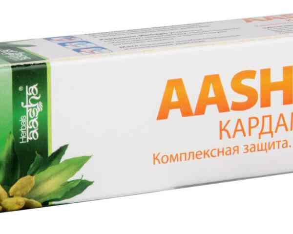 Зубная паста Aasha Herbals Кардамон и имбирь