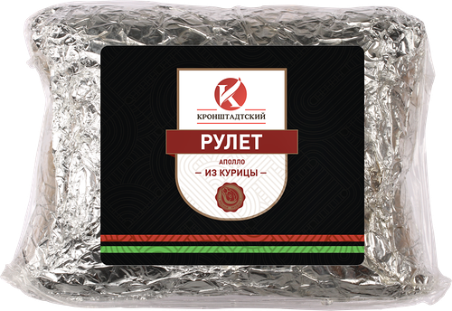 Рулет Кронштадтский Аполло из куриных грудок вес до 400 г