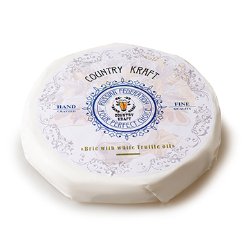 

Сыр мягкий Country Kraft бри с трюфелем вес