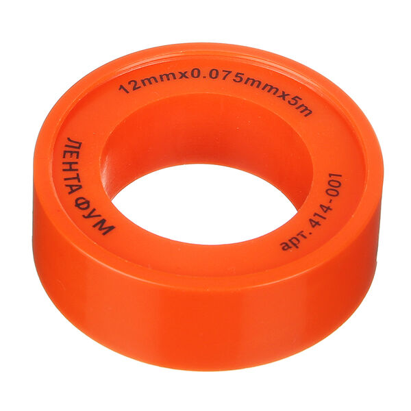 Фум лента 12 мм 5 м плотность 0.18