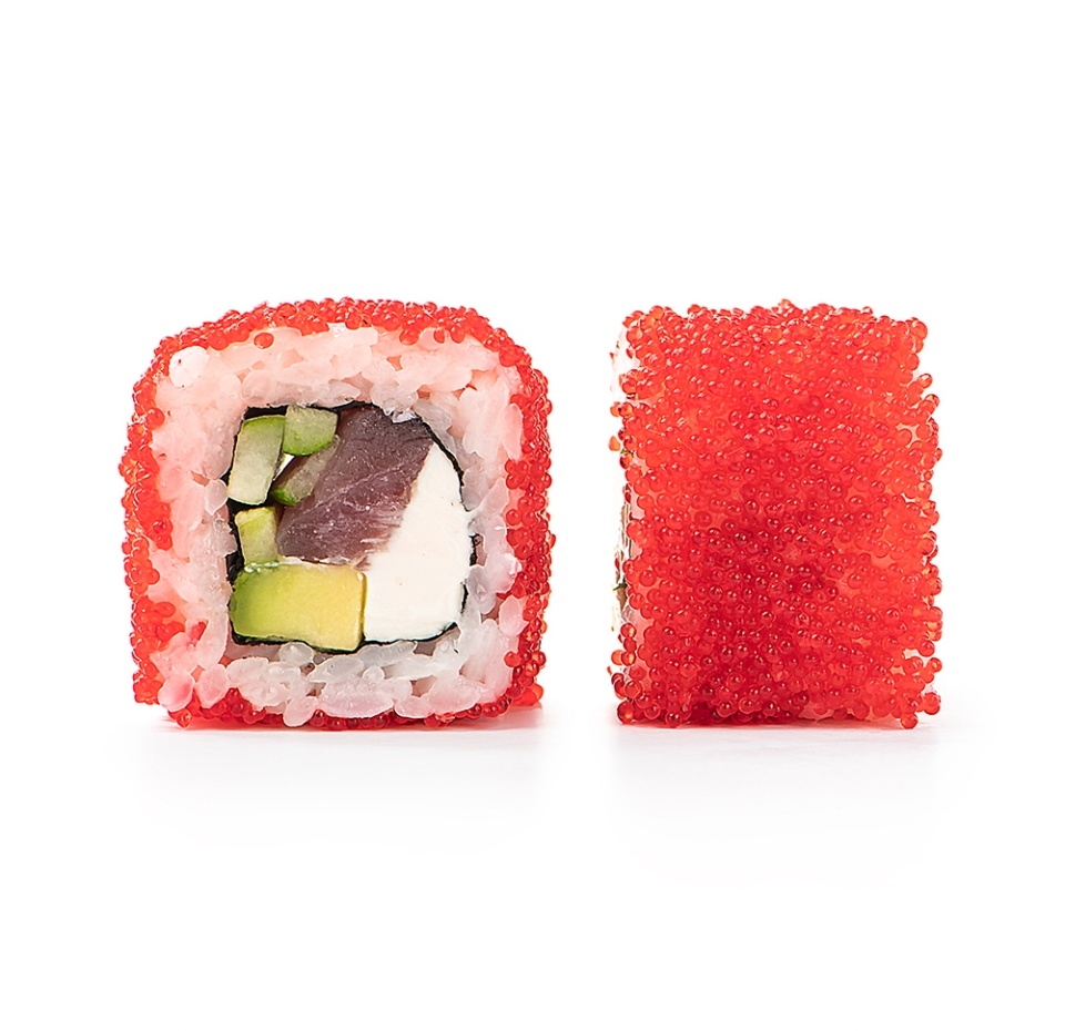 

Ролл Азбука Вкуса с тунцом, авокадо и творожным сыром 6 шт.